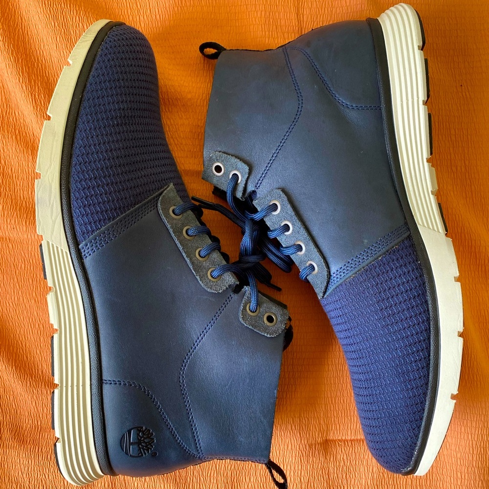 Timberland Men’s Killington L/F Chukka Boot Navy Blue Boot Size 12